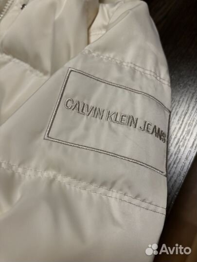 Calvin klein пуховик женский s