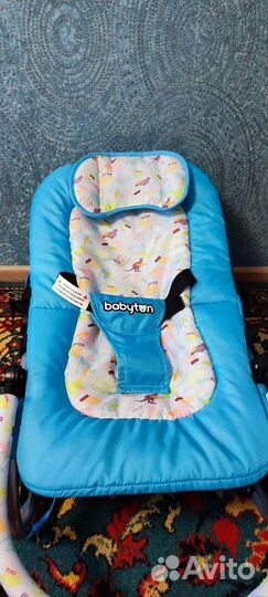 Шезлонг детский babyton