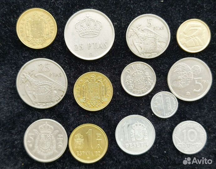Монеты Испании