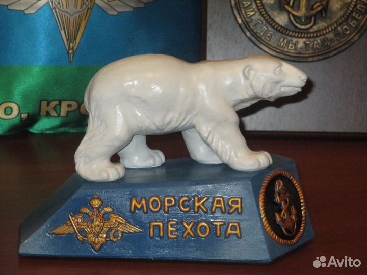 Морская пехота-статуэтка 