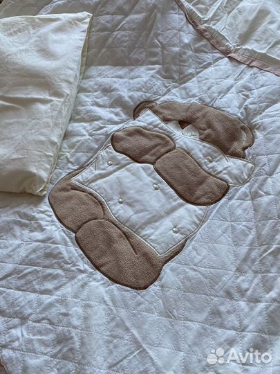 Комплект постельного для новорожденного в кроватку