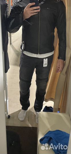 Мотоджинсы мужские