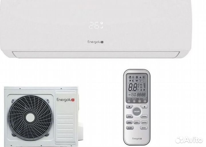 Сплит система с установкой