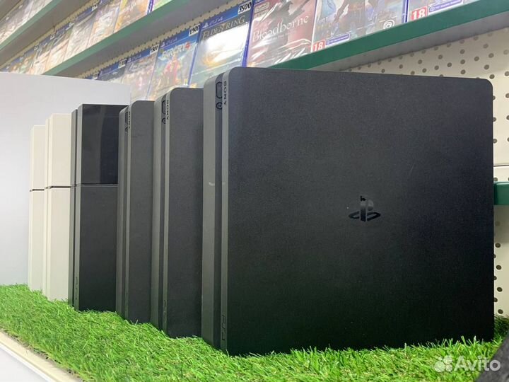 Sony Ps 4 Slim Прошитая + куча детских игр