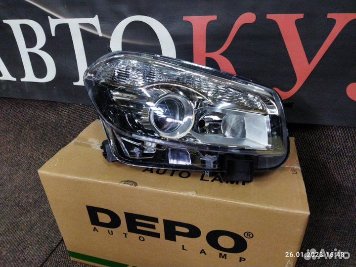 Фара правая Nissan Qashqai С 2010-2014