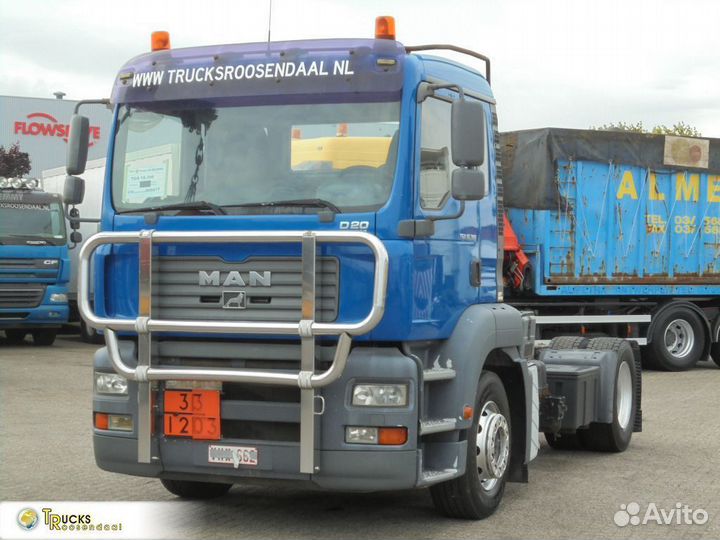 Разбираем европейский грузовик MAN, TGA 2000-2008