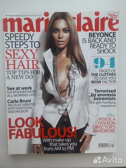 Marie Claire UK October 2008 и другие
