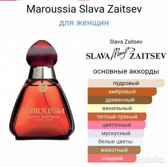 Парфюм Maroussia