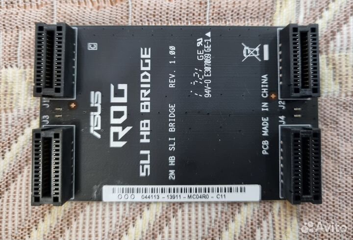 SLI мост Nvidia (Asus ROG)