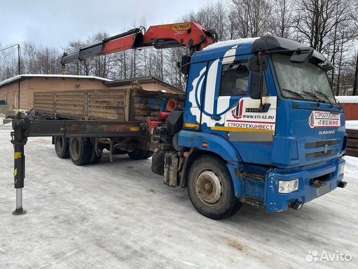 КАМАЗ 65117 с КМУ, 2015