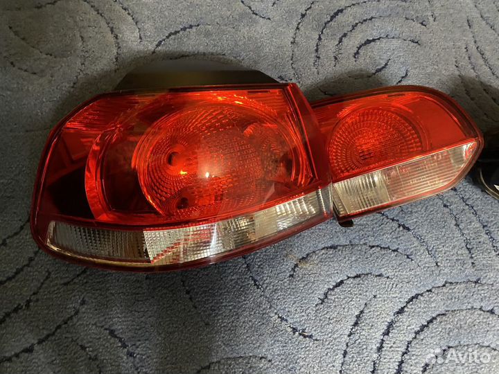 Оригинальные задние фонари valeo на VW Golf 6