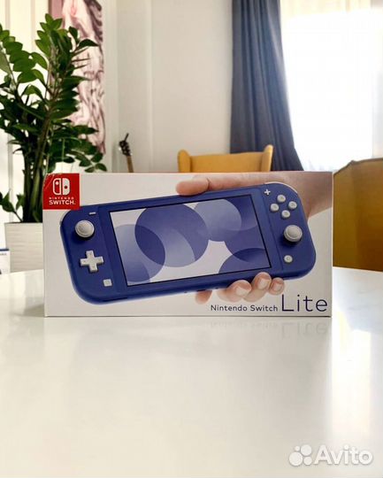 Новый/Nintendo Switch Lite Blue