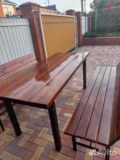 Садовая мебель из дерева