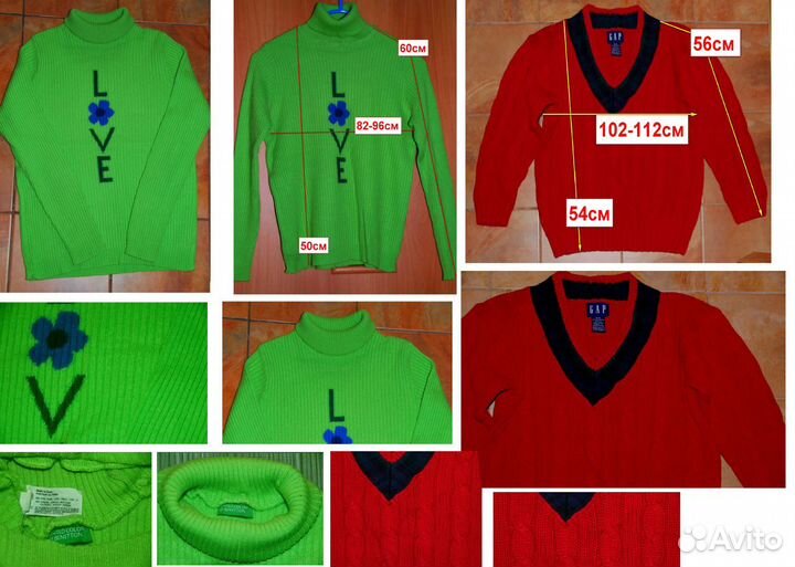 Свитер,толстовка Benetton,GAP,Esprit,футболка Nike