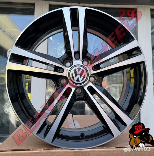 Диски VAG R16 5x112 Skoda Volkswagen Black Diamond