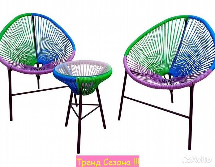 Стул садовый для дачи Акапулько арт.AC-MT001