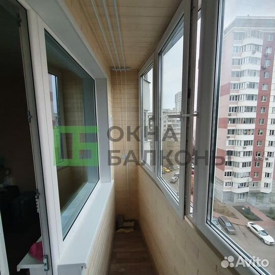 Остекление балконов в хрушевке