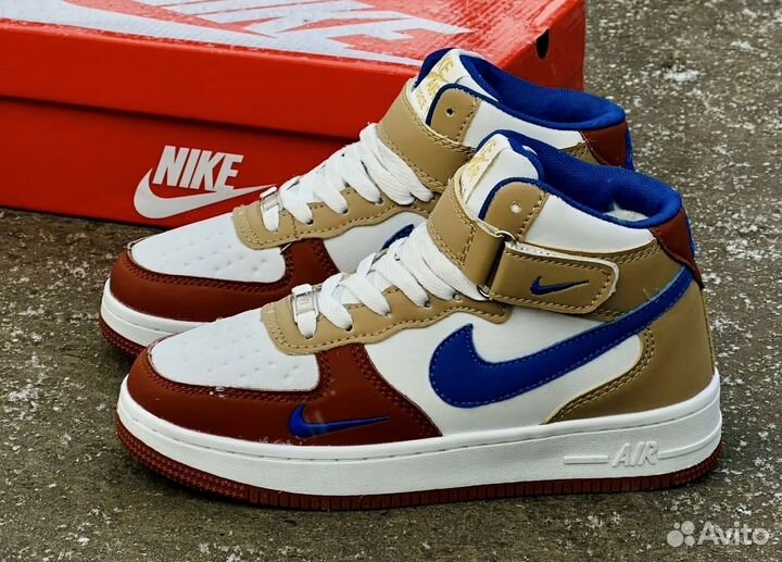 Кроссовки мужские зимние nike air force