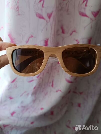 Солнцезащитные очки новые бамбук