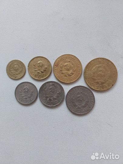 Монеты 1928-1936 год