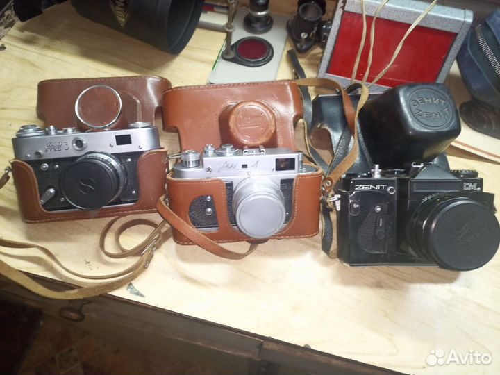 Плёночный фотоаппараты СССР