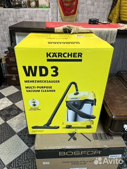 Пылесос karcher wd 3