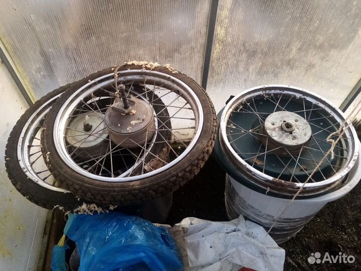 Рама в сборе мопеда Рига