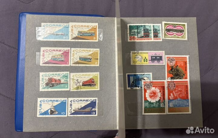 Почтовые марки СССР транспорт