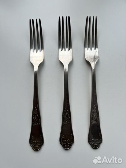 Серебряные столовые вилки