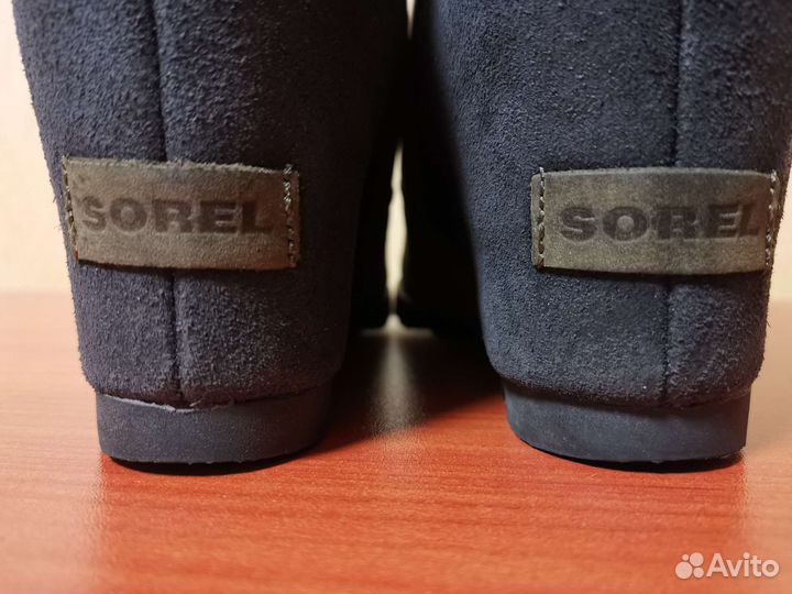 Ботильоны sorel со свитером