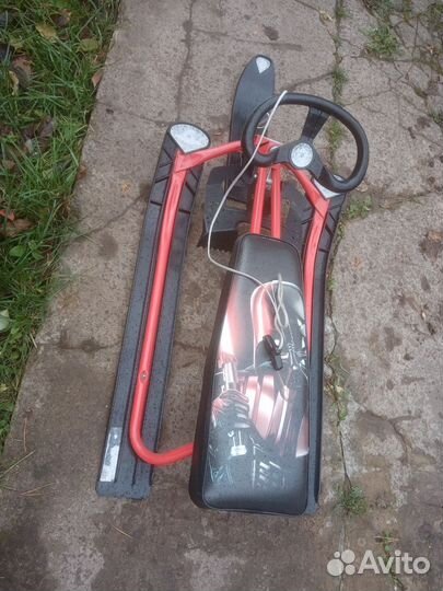 Детский снегокат бу