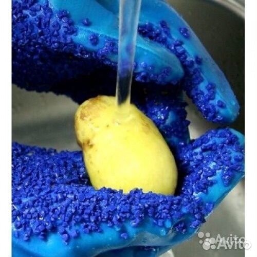 Перчатка для чистки овощей Tater Mitts