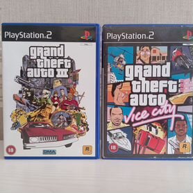 GTA Grand Theft Auto PS2 Лицензия PAL