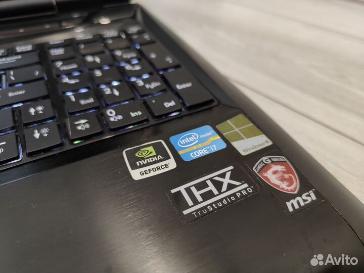 Msi Core i7 / 16 GB / SSD+ HDD / GTX 4GB / FHD