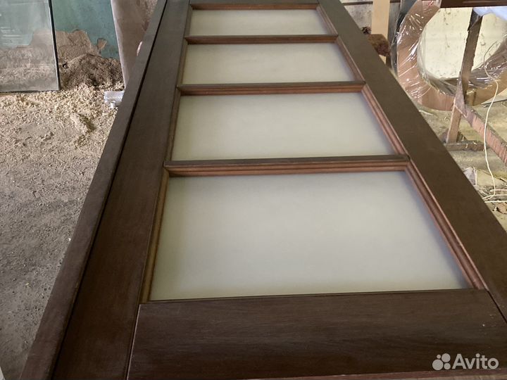 Декоративная раздвижная перегородка из 2-х полотен