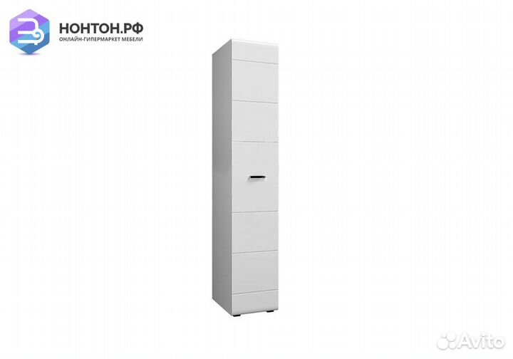 Пенал Нэнси NEW белый глянец