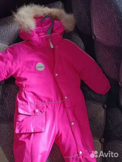 Зимний комбинезон для девочки