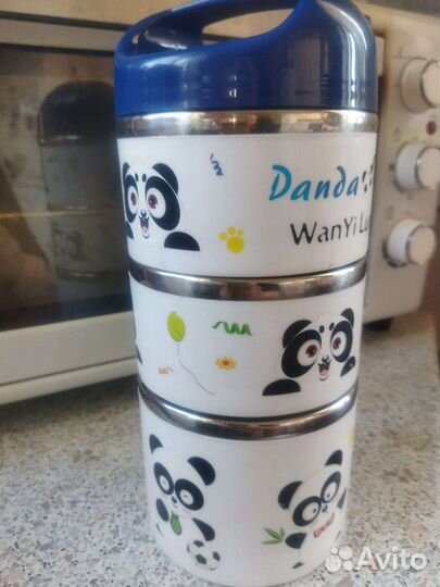 Термос контейнер многоярусный бу