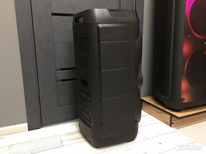 Большая блютуз колонка с микрофоном Eltronic