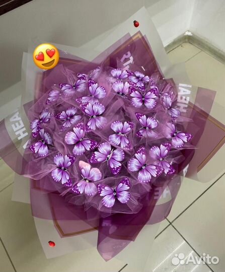 Букет из бабочек