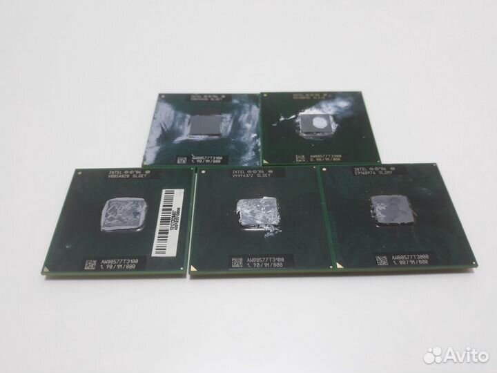 Процессор для ноутбука Intel Pentium T3100,3300