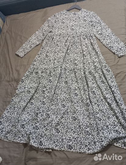 Платье макси свободный крой