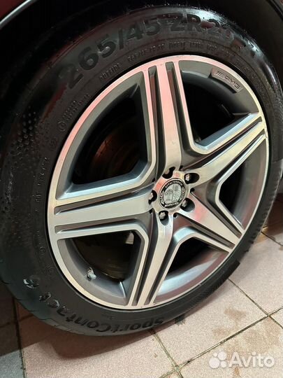 Оригинальные колеса R20 на Mercedes ML/GL/GLE