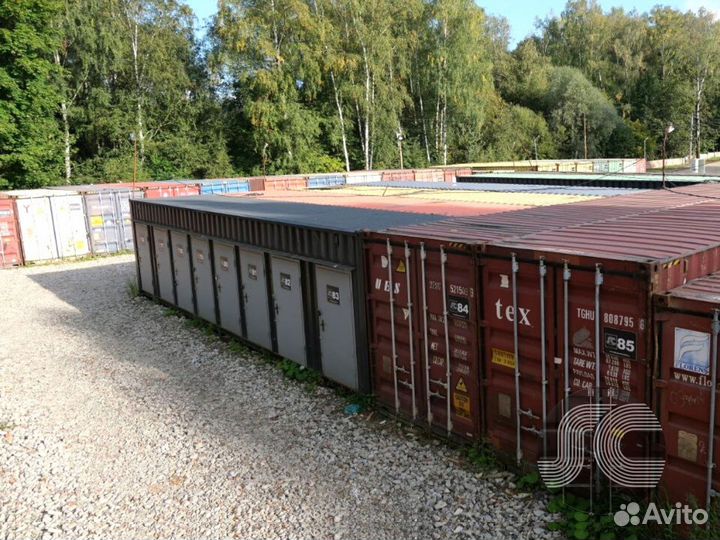 Аренда склад контейнер 20 футов (15 м.кв)