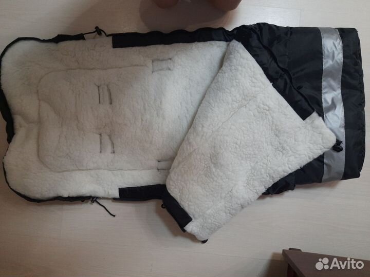 Меховой конверт на овчине