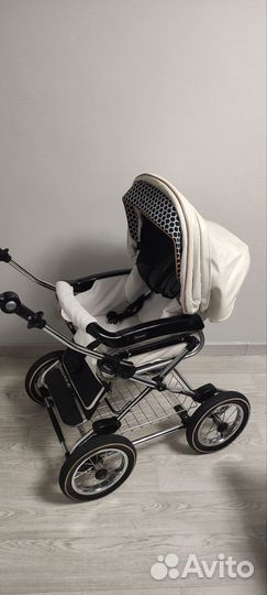Коляска 2 в 1 эко кожа roan