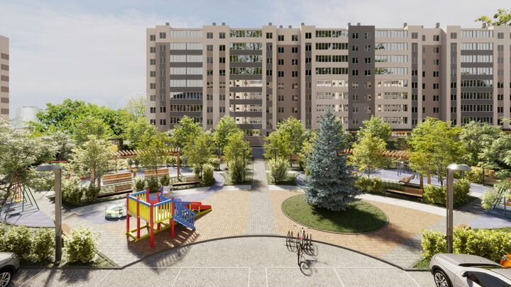 3-к. квартира, 101,4 м², 2/9 эт.