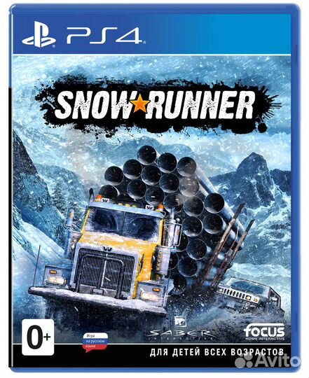 SnowRunner PS4, русская версия