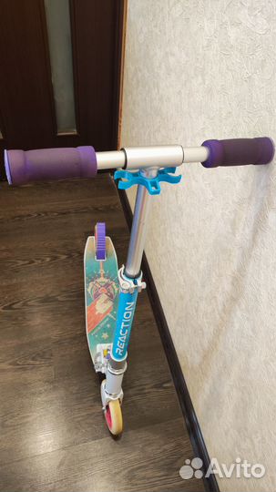 Самокат двухколёсный для девочки