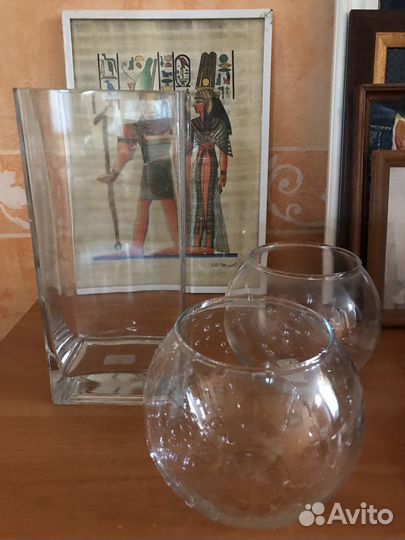 Икеа вазы 3 шт